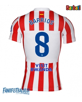 Atletico Madrid Pablo Barrios #8 Tricou Fotbal Replică 2025-26 Barbati Acasa
